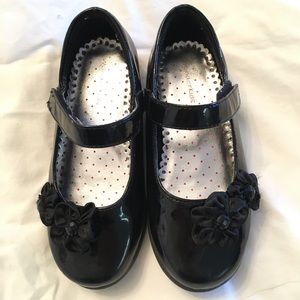 Black Mary Janes - toddler girls size 10